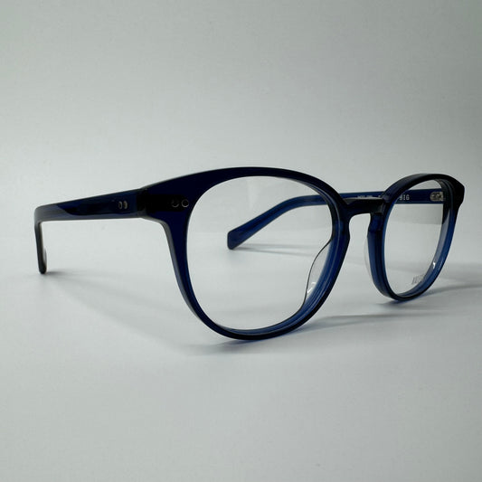 Kaleos Blanco Big Navy Blue Glasses C005