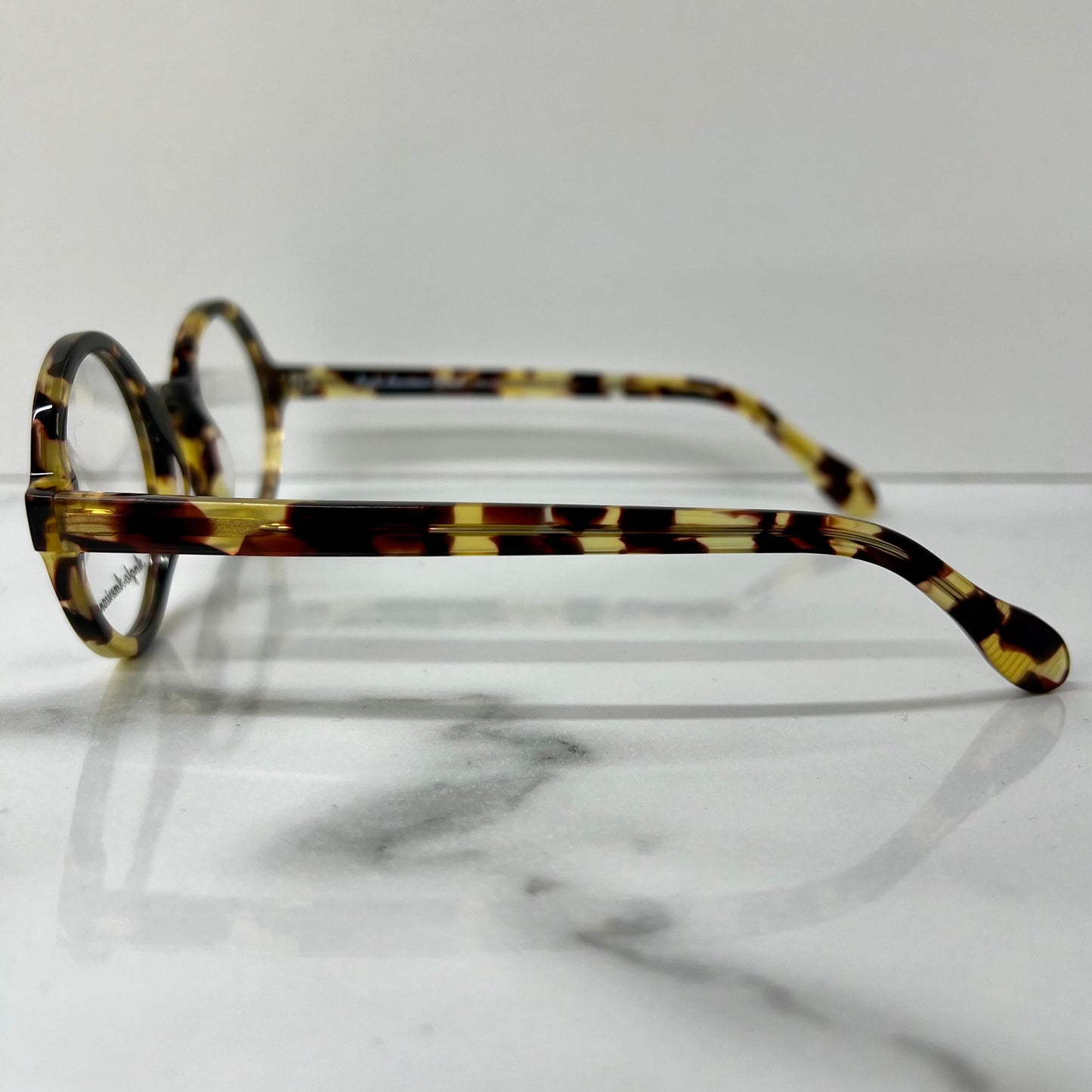 Anglo American 221 Optical Glasses Tortoise Shell England Designer Eyeglasses