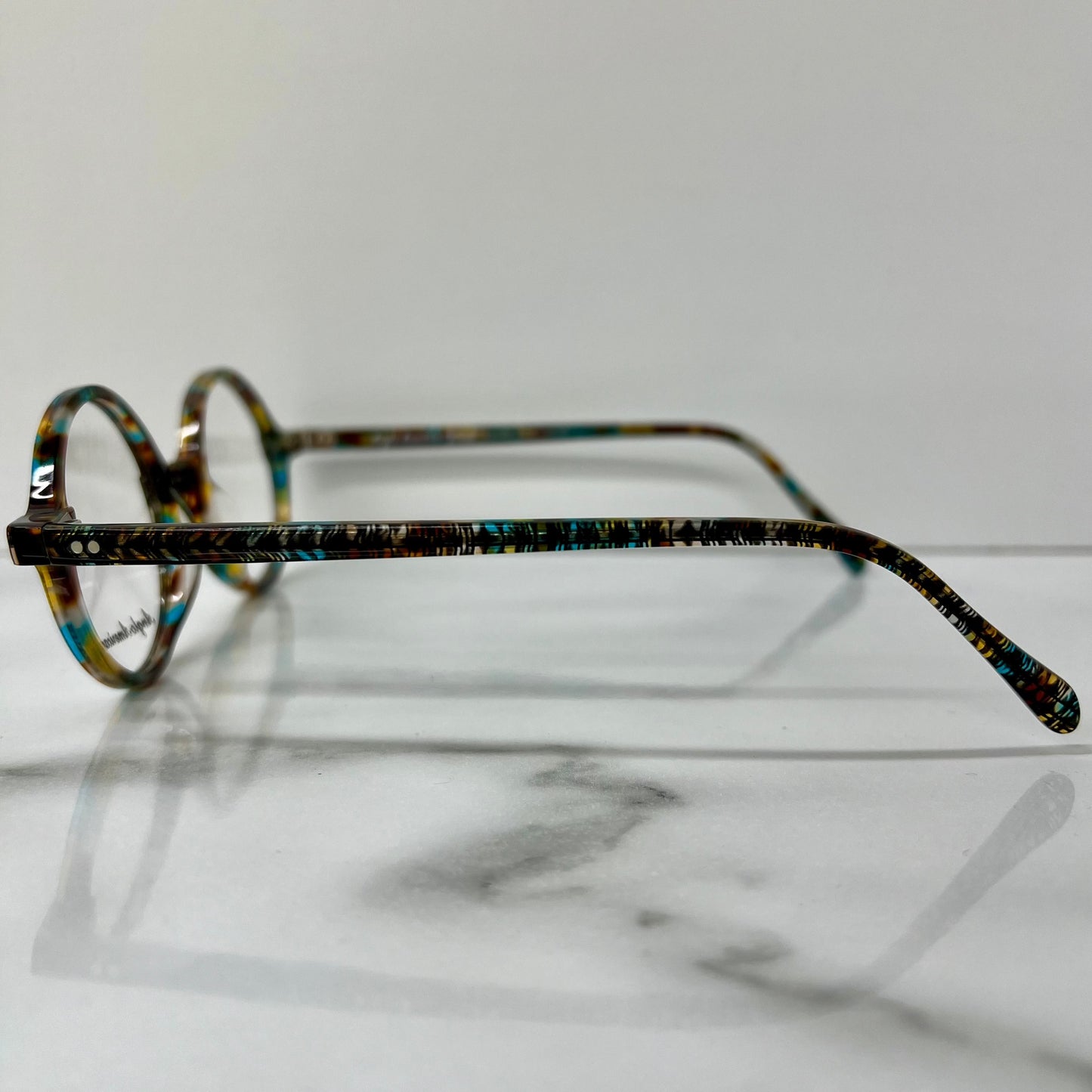 Anglo American 400 Optical Glasses Frames Multicoloured 45mm England Eyeglasses