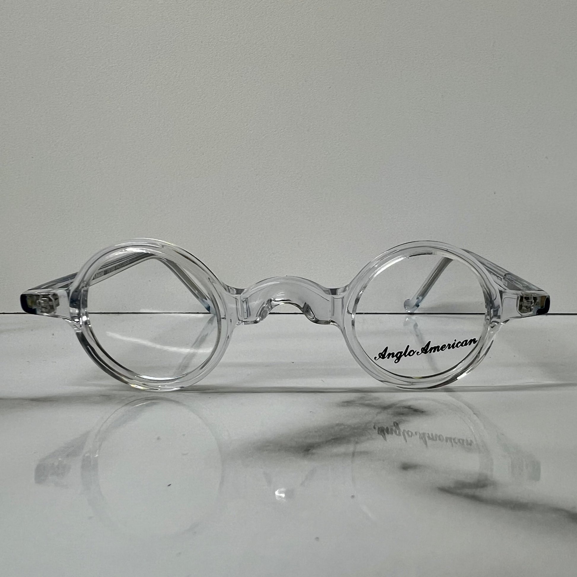 Anglo American Groucho Optical Glasses Mens Clear England Designer Eyeglasses