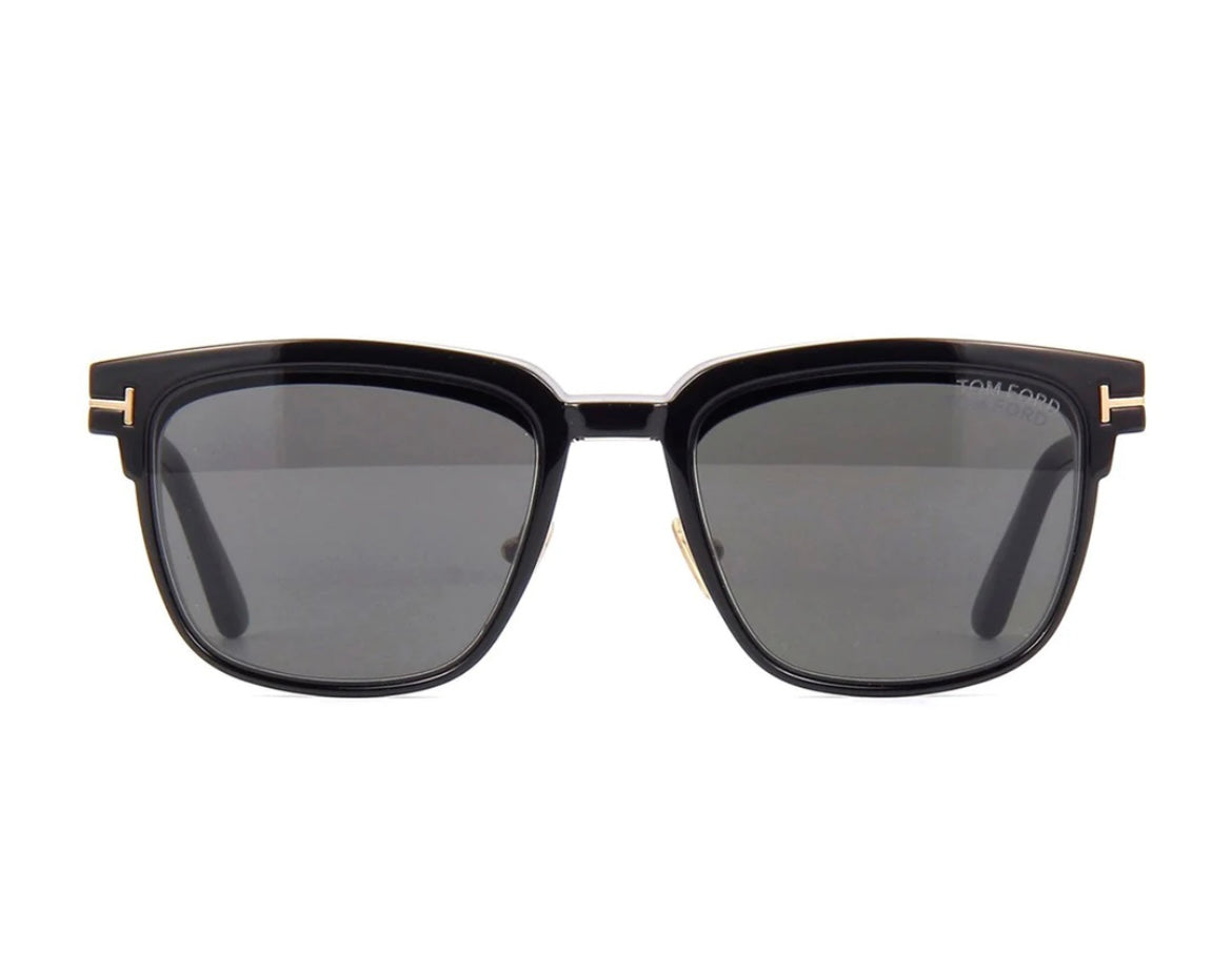 Tom Ford TF5683-B 001 Blue Control With Magnetic Clip On Sunglasses