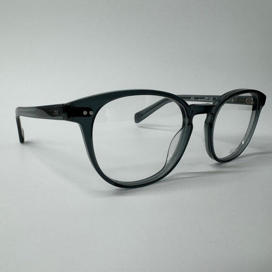 Mens Kaleos Blanco Big Transparent Grey Round Acetate Glasses Frames C003