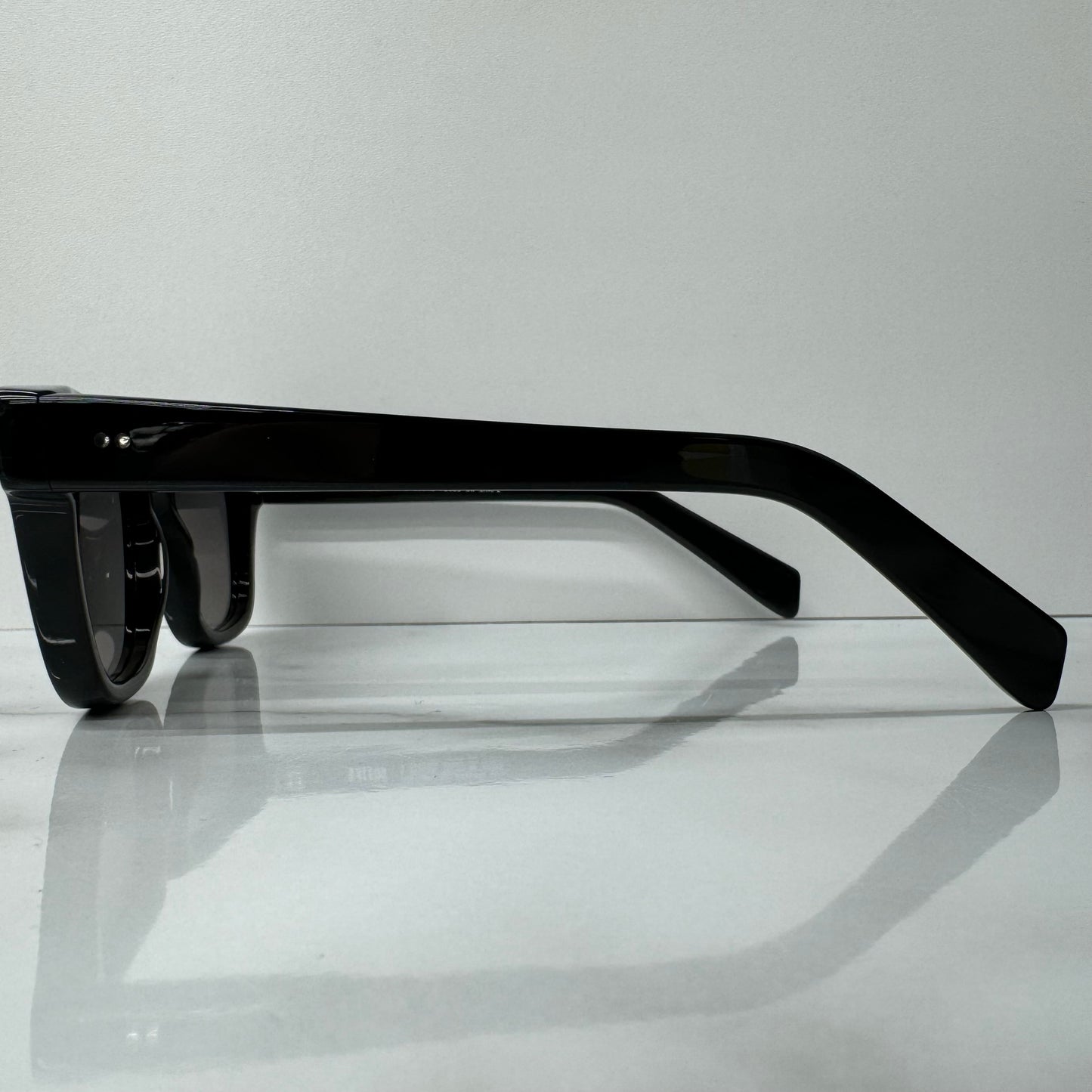 Kaleos Gentry Sunglasses CAT3 Unisex Black Square Acetate Grey Tinted Lens 54mm