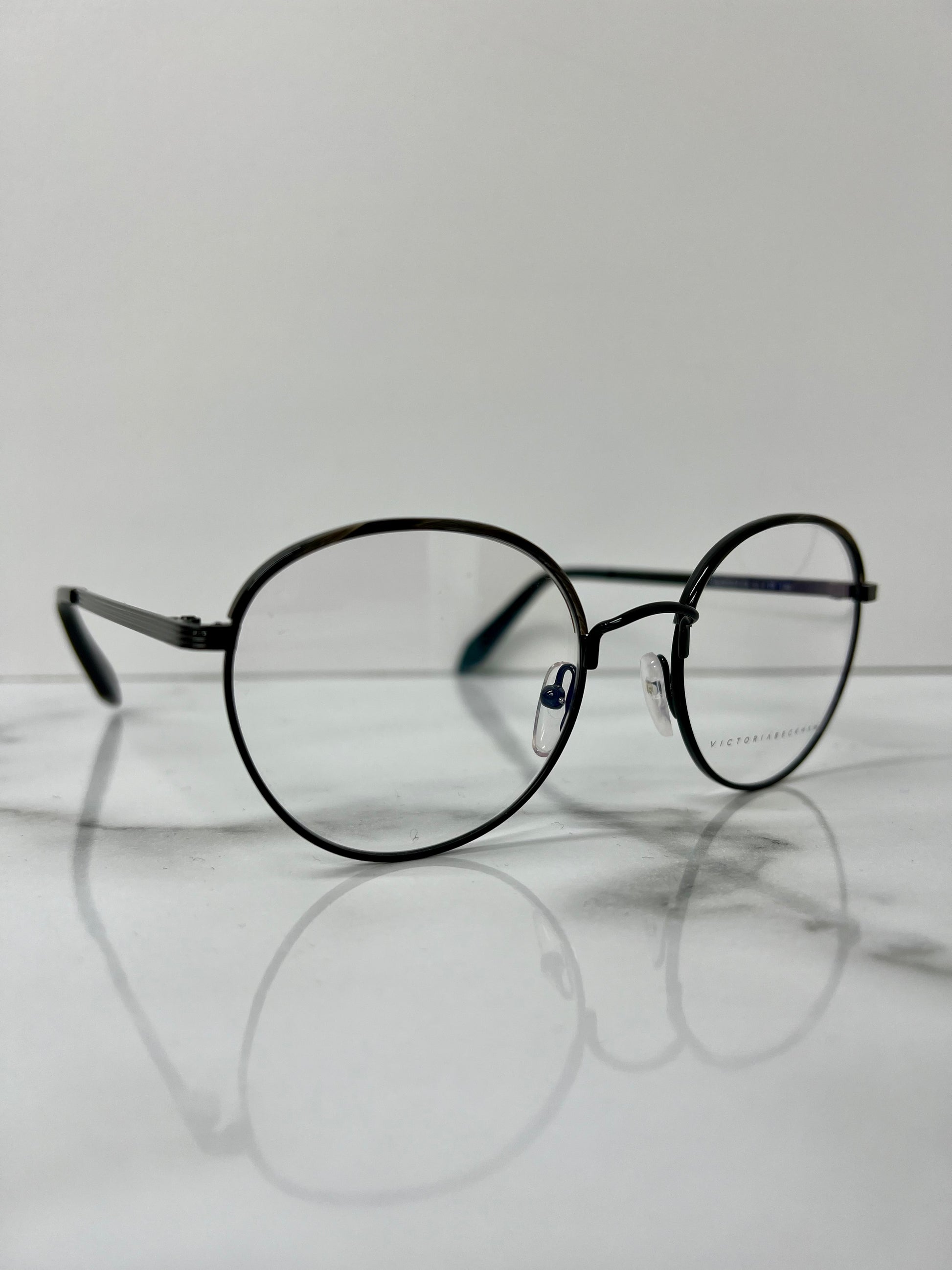 Victoria Beckham Optical Glasses Frames Women Round Black Eyeglasses VBOPT221