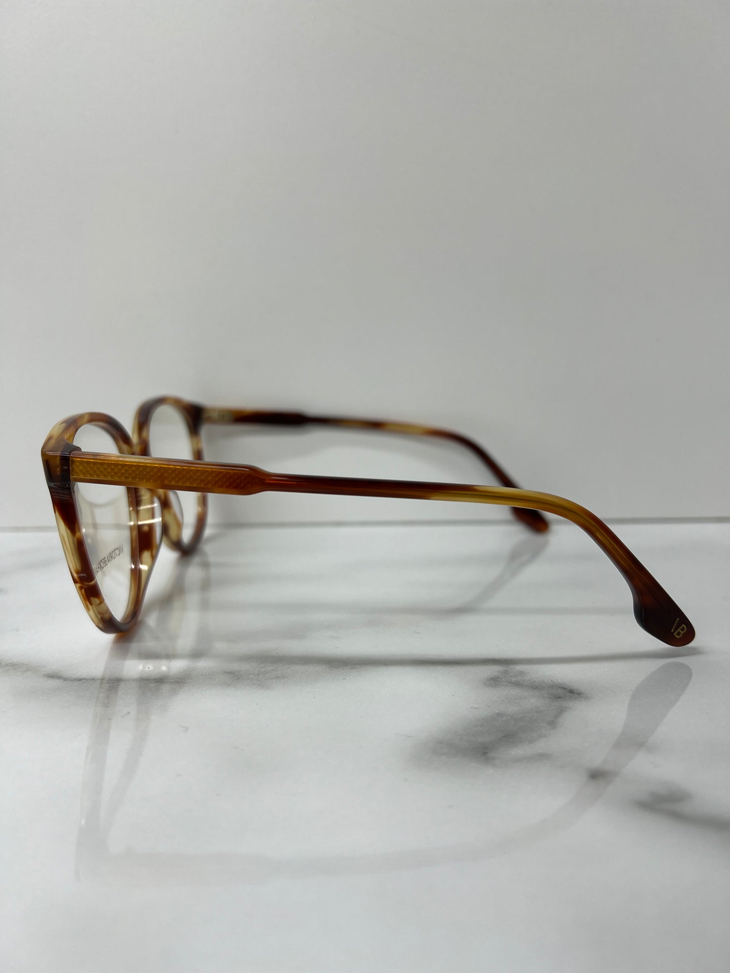 Victoria Beckham Glasses Frames Optical Chocolate Swirl VB2619