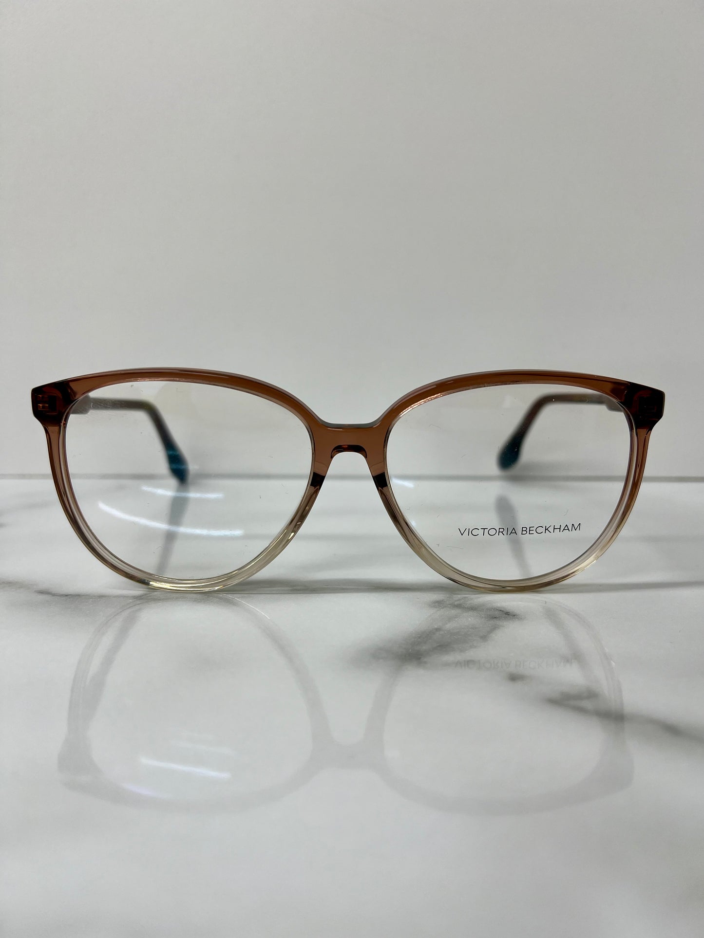Victoria Beckham Glasses Frames Optical Women Clear Brown Eyeglasses VB2619