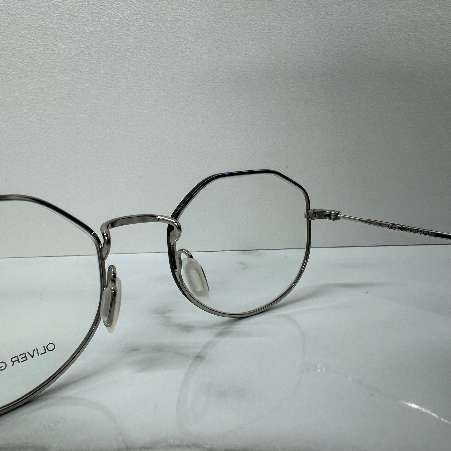 Oliver Goldsmith Glasses Frames Harry OLI023-03 Round Geometric Metal Eyeglasses