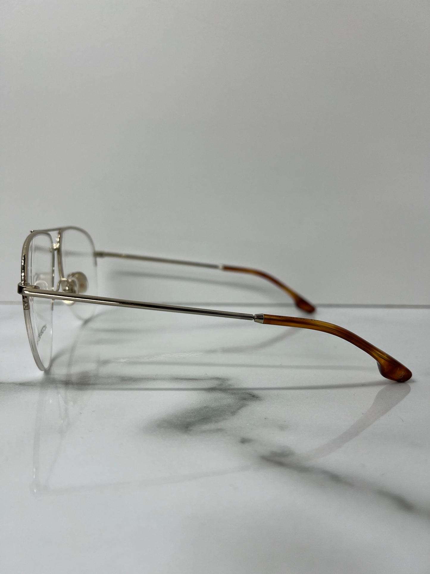 Victoria Beckham Glasses Semi Rimless Vintage Eyeglasses VB2114
