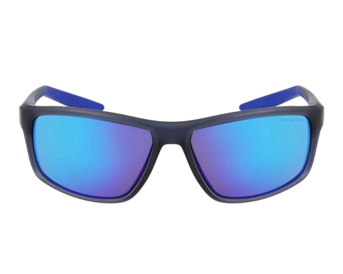 Nike Adrenaline 22 M Sunglasses DV2155 021 Grey Blue Mirrored Sports Eyewear