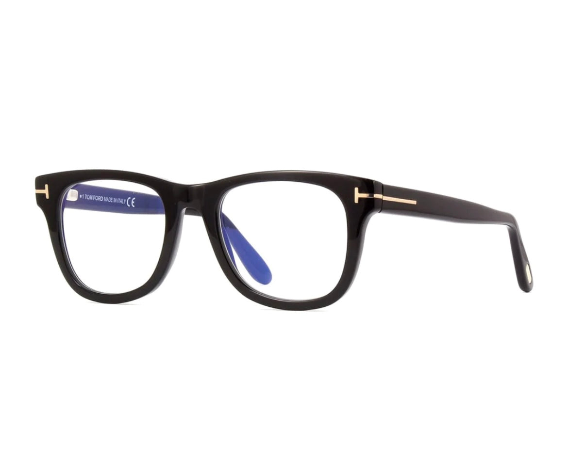 Tom Ford TF5820-B 001 Glasses Blue Light Control RX Eyeglasses