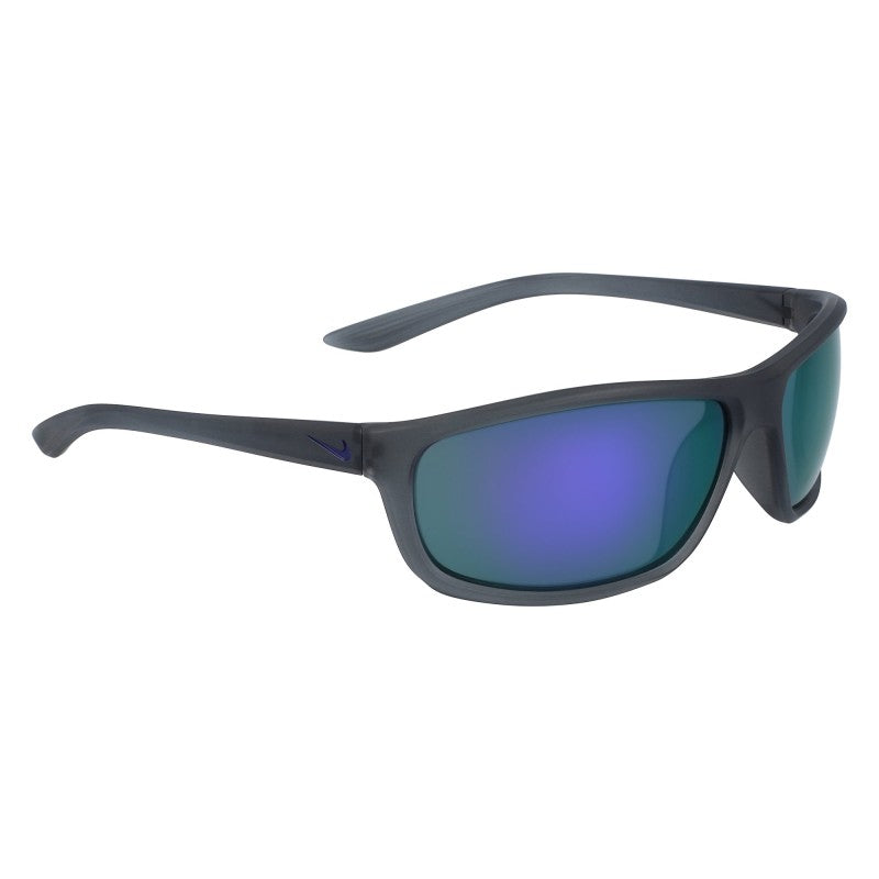 Nike Rabid M Sunglasses EV1110 015 Grey & Violet Mirrored Sports Wrap