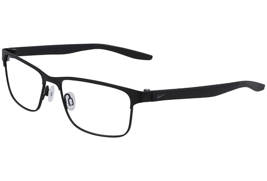 Nike 8130 001 Prescription Glasses Satin Black RX Eyeglasses