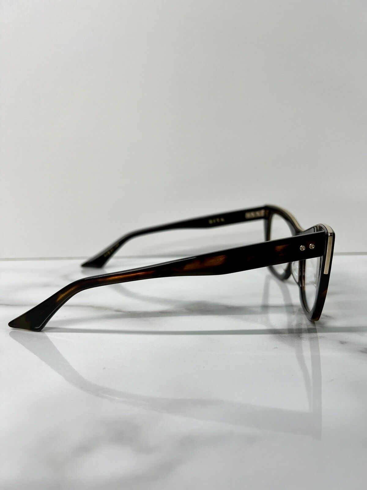 Dita Showgoer Glasses Frames Designer Eyeglasses Tortoise Shell